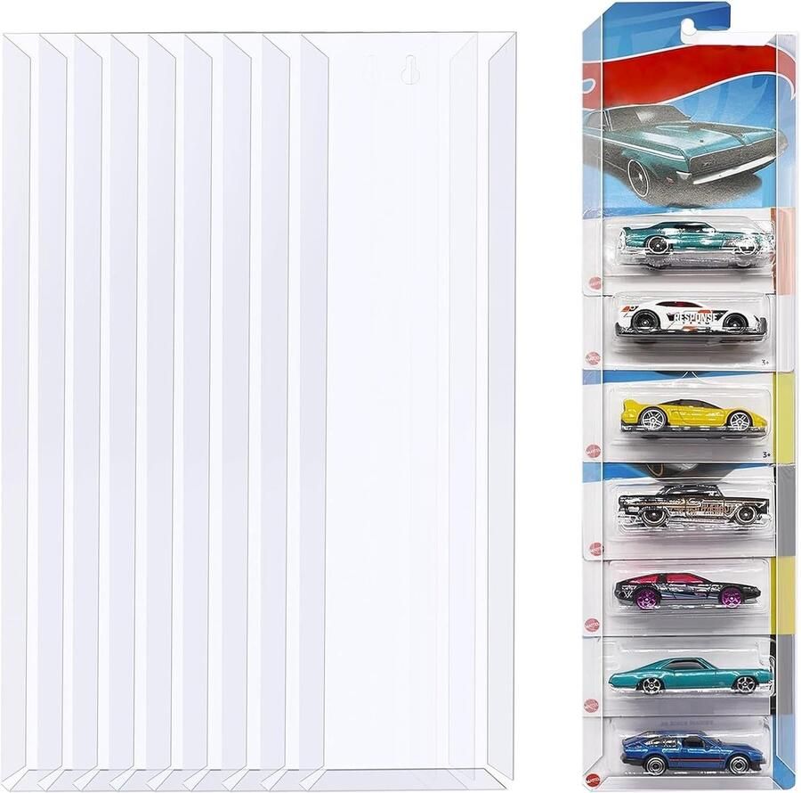 Wandmontage Modelauto Vitrine Organizer voor Auto's 1 stuk Plastic 42 5 x 11 2 cm