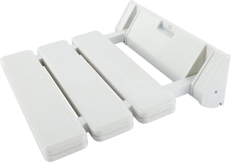 Wandmontage Vouwen Douche Stoel Kruk voor Badkamer Opvouwbare Zitstoel met Rugleuning