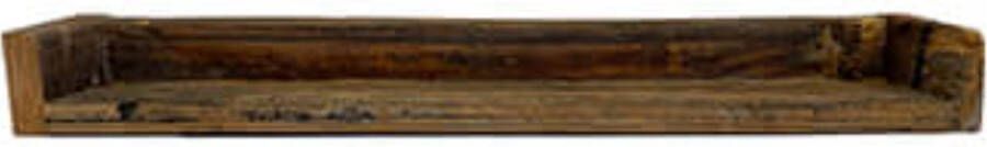 Wandplank gerecycled hout houten wandplank by Mooss breedte 45 cm