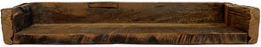 Wandplank gerecycled hout houten wandplank by Mooss breedte 60 cm