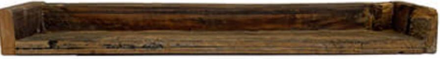 Wandplank gerecycled hout houten wandplank by Mooss breedte 90 cm - Foto 1