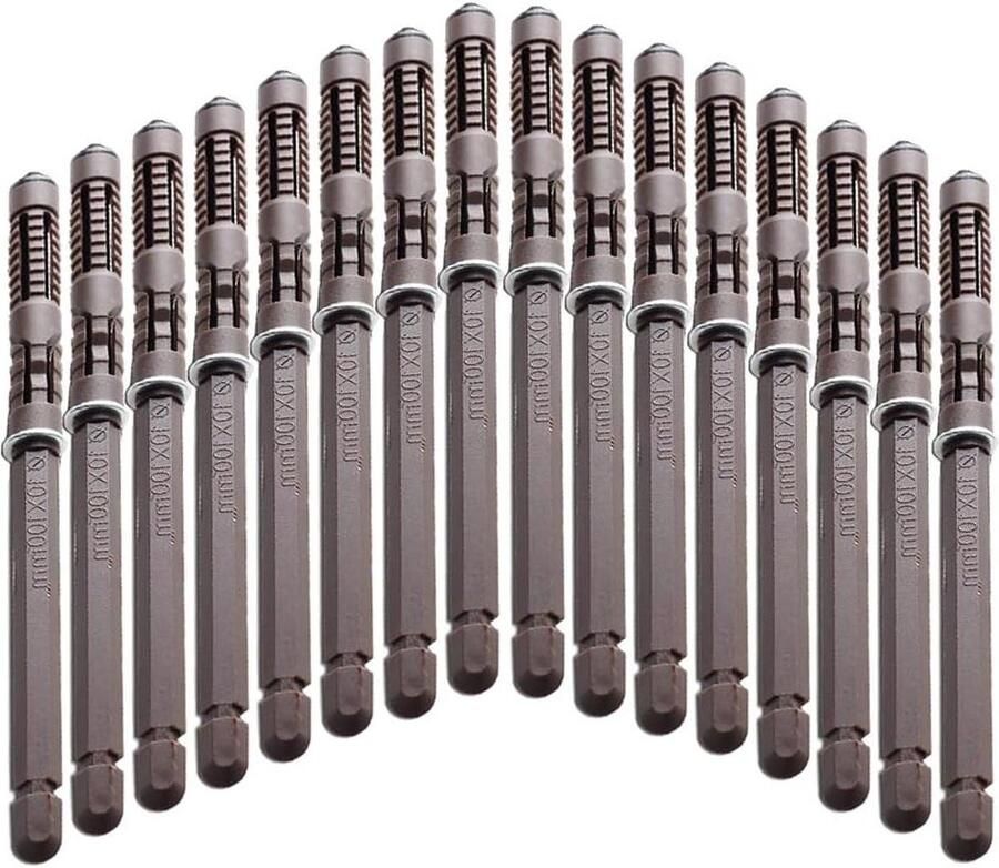 Zwevende plankbeugels 16 stuks Onzichtbare zware plankbeugels met schroeven Doe-het-zelf planken ondersteunen 250 lbs Ø10 x 100 mm