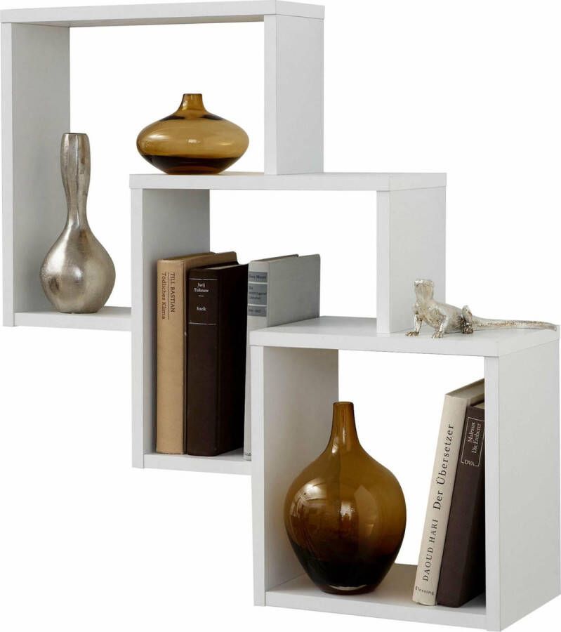 Wandrek Ohio Wit Breedte 64 cm Hoogte 65.5 cm Diepte 19 cm