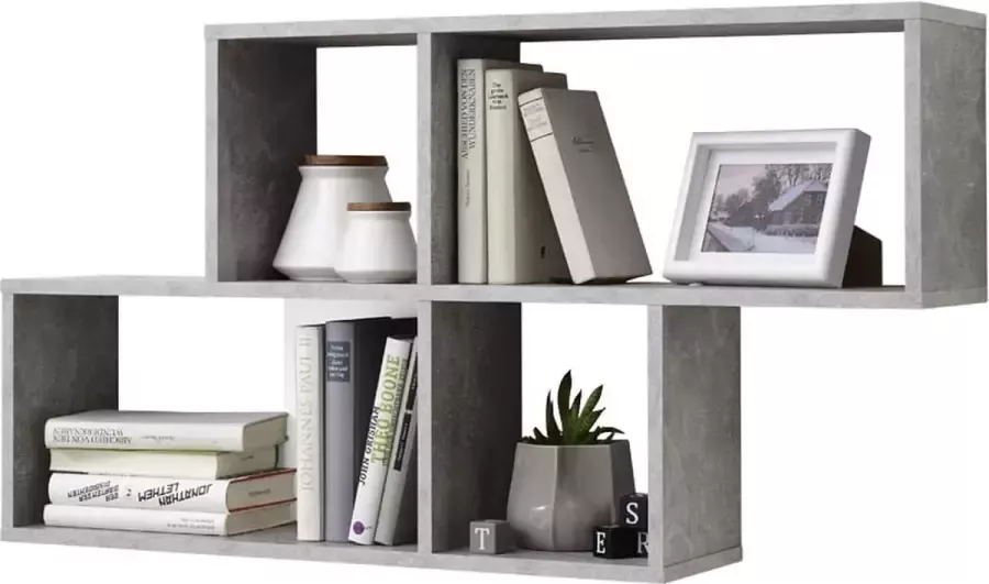 Wandrek Oregon Beton Breedte 100 cm Hoogte 53 cm Diepte 19.5 cm