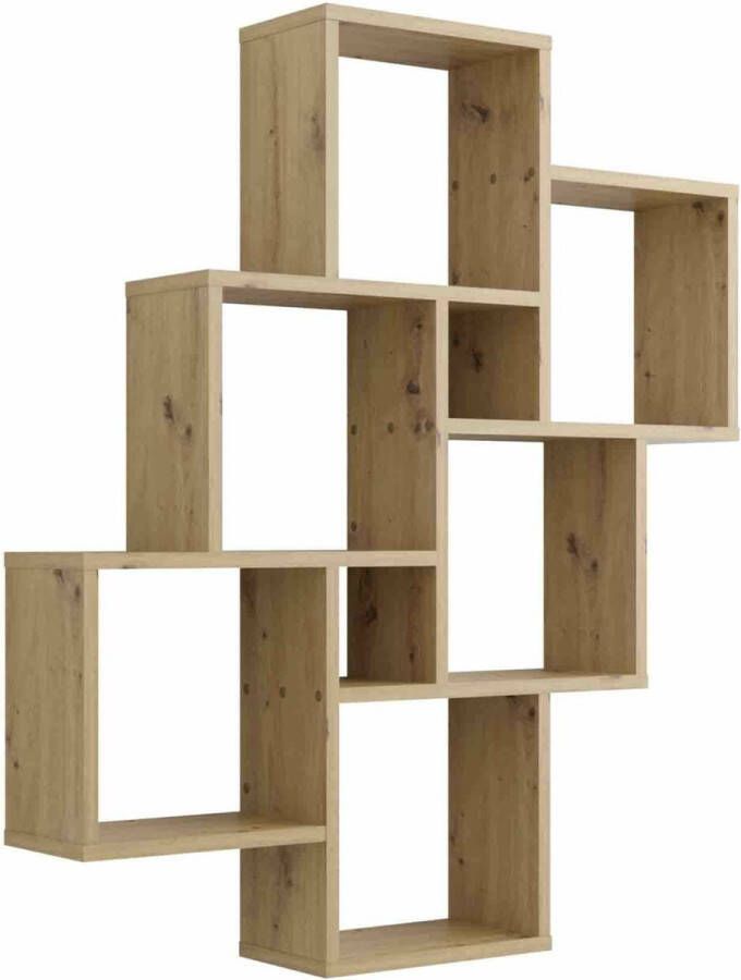 Wandrek Phoebe Artisan Eiken Breedte 81.2 cm Hoogte 94.3 cm Diepte 15.7 cm