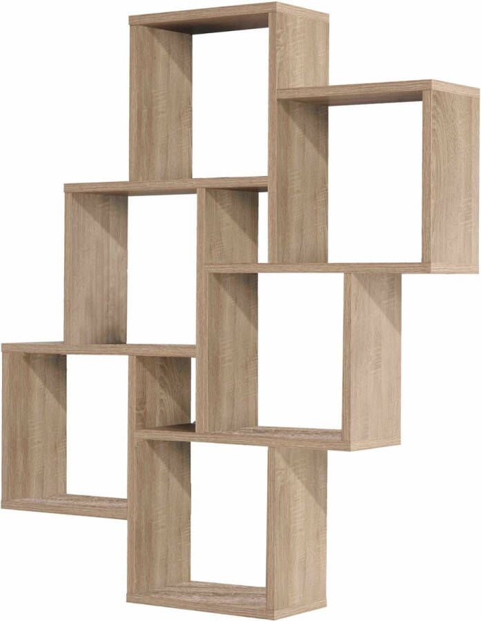 Wandrek Phoebe Eiken Breedte 81.2 cm Hoogte 94.3 cm Diepte 15.7 cm