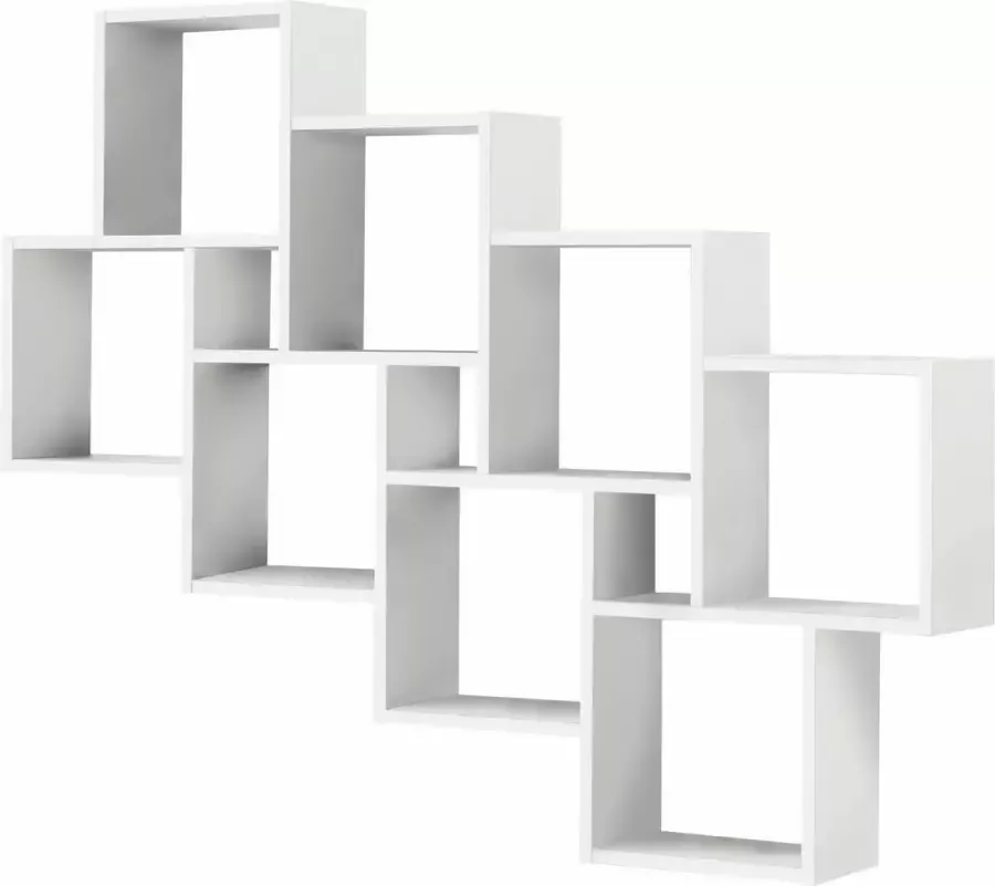 Wandrek Phoebe Wit Breedte 94.5 cm Hoogte 120.8 cm Diepte 15.7 cm