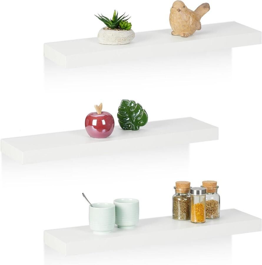 Wandrek- plank voor muren-floating shelf modern-c