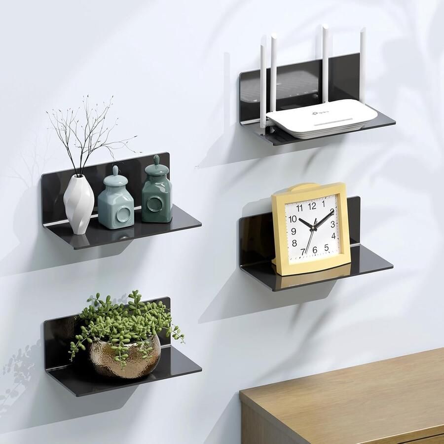 Wandrek- plank voor muren-Wall Shelves-c