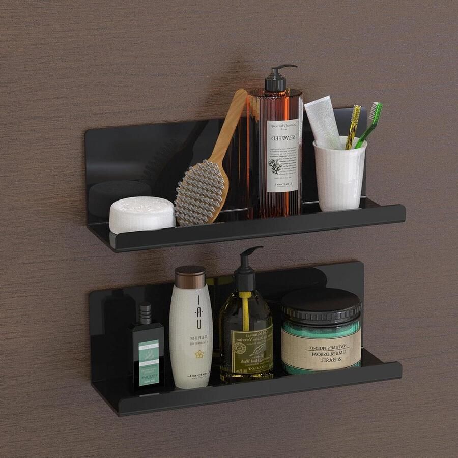 Wandbox Wandrek planken kruidenrek moderne wanddecoratie boekenkast - Foto 5