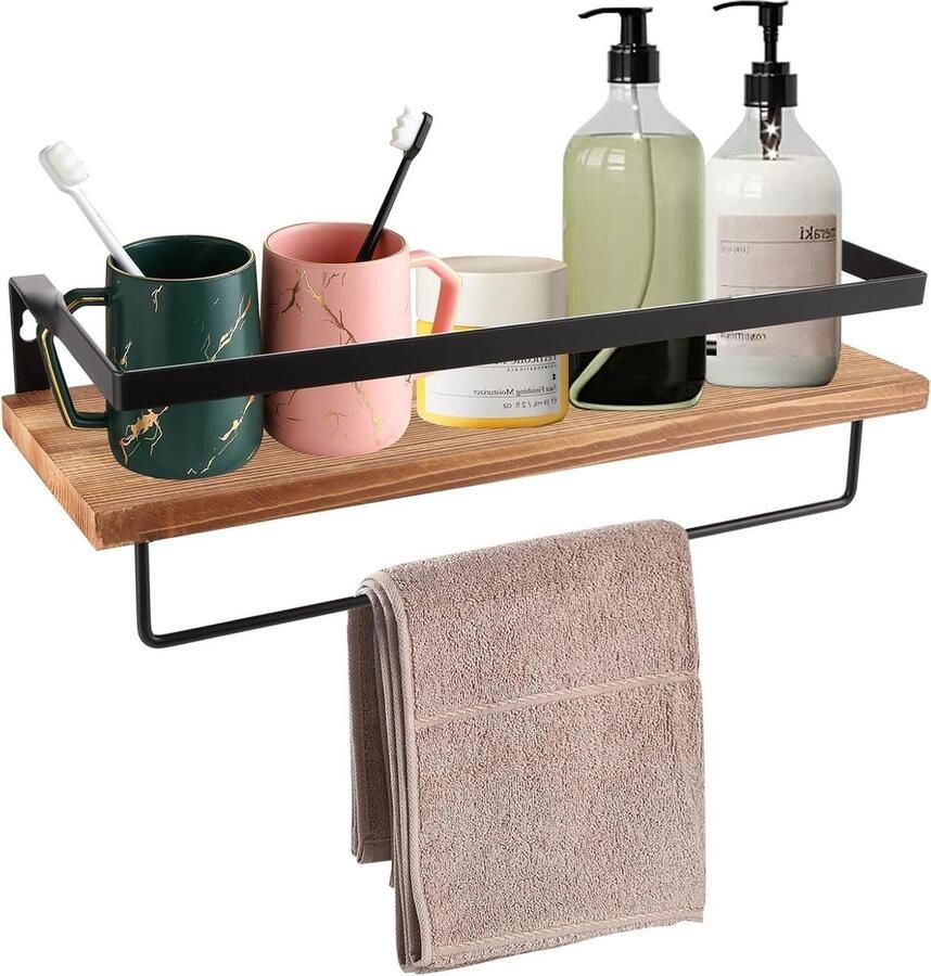 2 stuks doucheplanken zonder boren zwart mat hangend met afvoer 30 cm + 40 cm doucheplank zelfklevend roestvrijstalen douchemand chroom badkamerplanken voor badkamer keuken (zwart 30 cm + 40 cm) - Foto 5