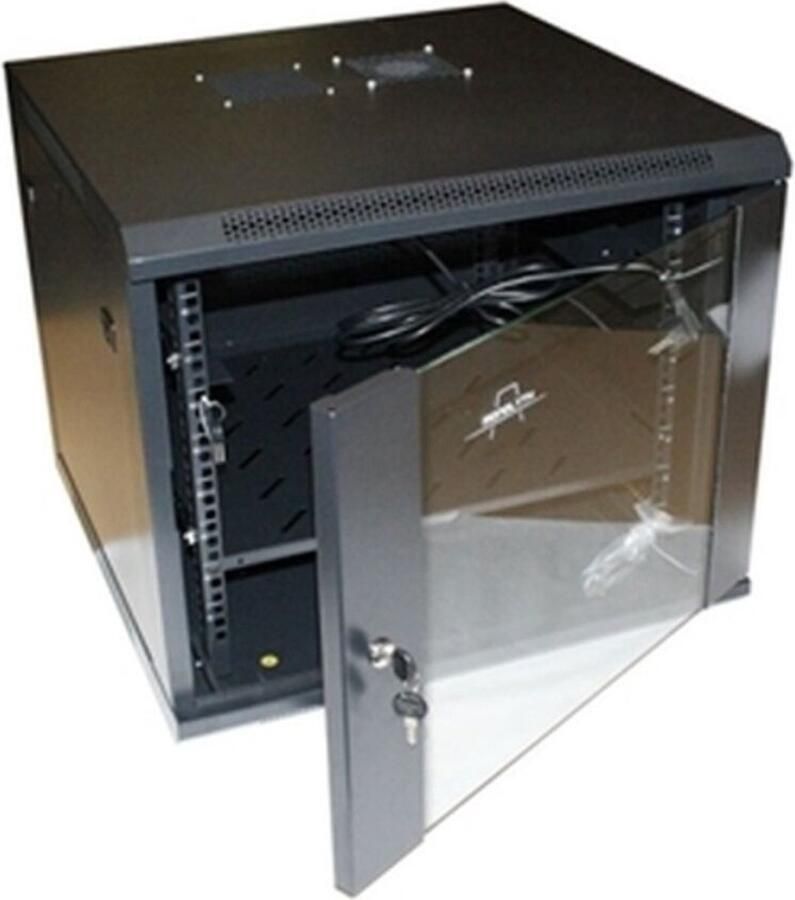 Wandrek Rack Monolyth 18U SH6618 Zwart