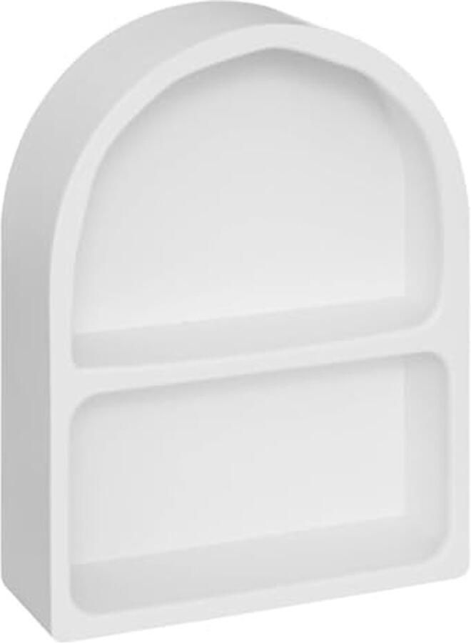 Wandrek Rivi Wit 45 x 35 cm – Perfect voor elke Interieurstijl