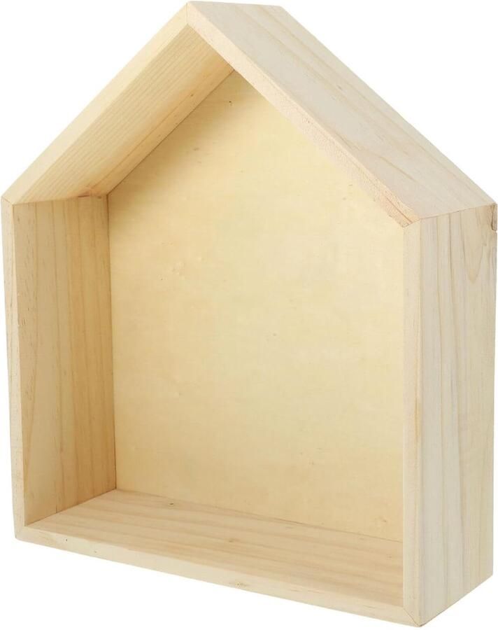 Wandrek voor Bloemen en Ethereische Olie Rustiek en Bohemian 1 Stuk Hout