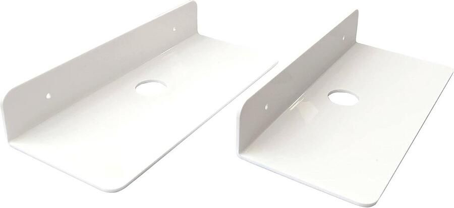 Wandrek voor Mobiele Telefoon met Oplaadfunctie 22 cm Acryl Wit