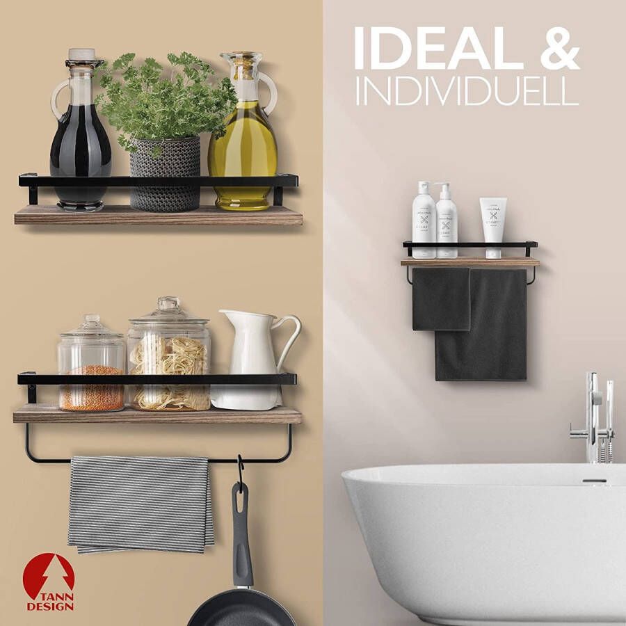 Wandrek – Wall rack – Wandplank – Planken – Boekenplank - Foto 17