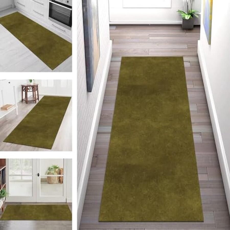 Wasbare Anti-slip Keukenloper Modern Vloerkleed voor Woonkamer en Slaapkamer