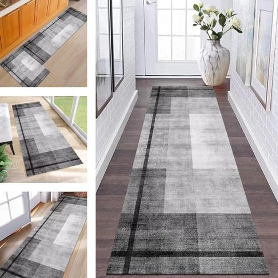 Wasbare Antislip Tapijtloper Keukenloper 70X400CM Comfortabel Vloerkleed voor Gang en Woonkamer