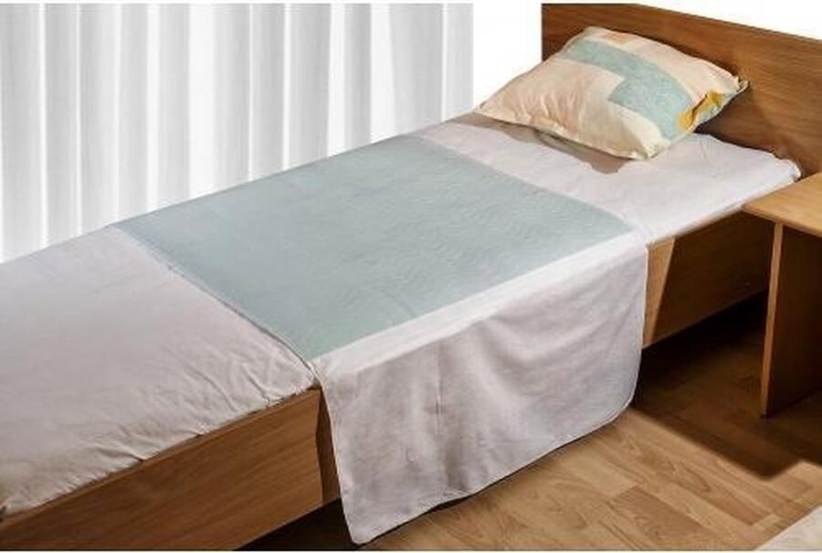 Medlogic Secocare Wasbare Bed Onderlegger Met Instopstroken Incontinentie Bedonderlegger Matrasbeschermer