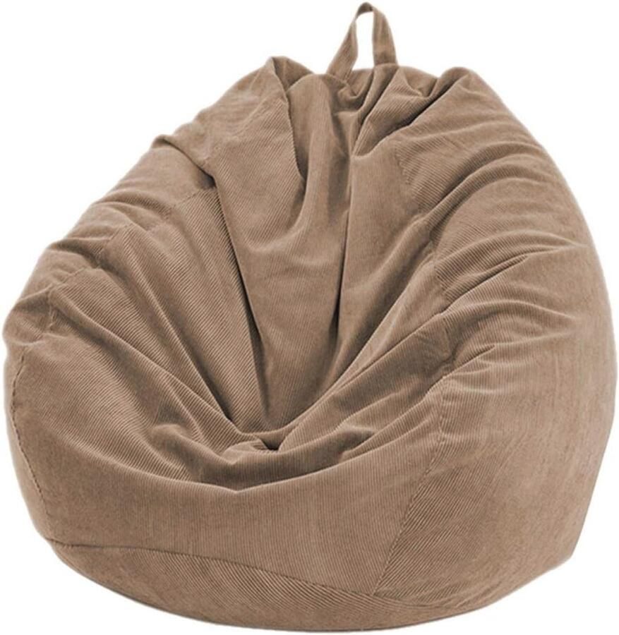 Wasbare Zitzak Cover Ultra Zachte Corduroy Katoen Stevig 85x110cm Perfect voor Kinderen en Volwassenen