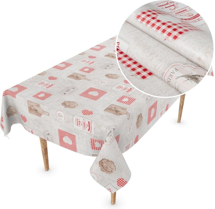 Waterafstotend tafelzeil hoogwaardig en onderhoudsarm 1 stuk