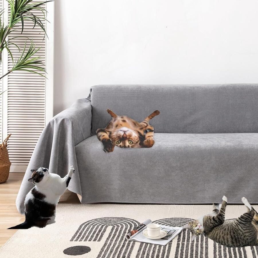 Waterafstotende Loveseat Bankovertrek Bescherming tegen Krassen en Beschadiging voor Huisdieren