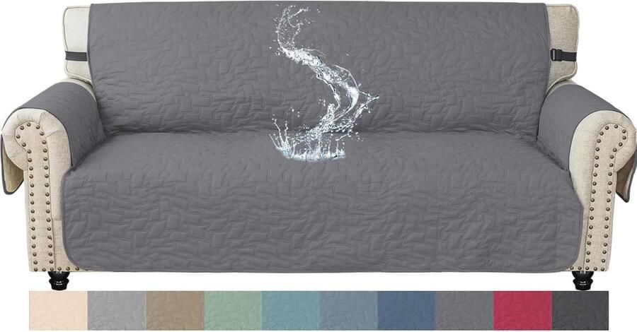 Waterbestendige Bankhoes 3 Zits Antislip en Krasbestendig Sofa Cover voor Woonkamer