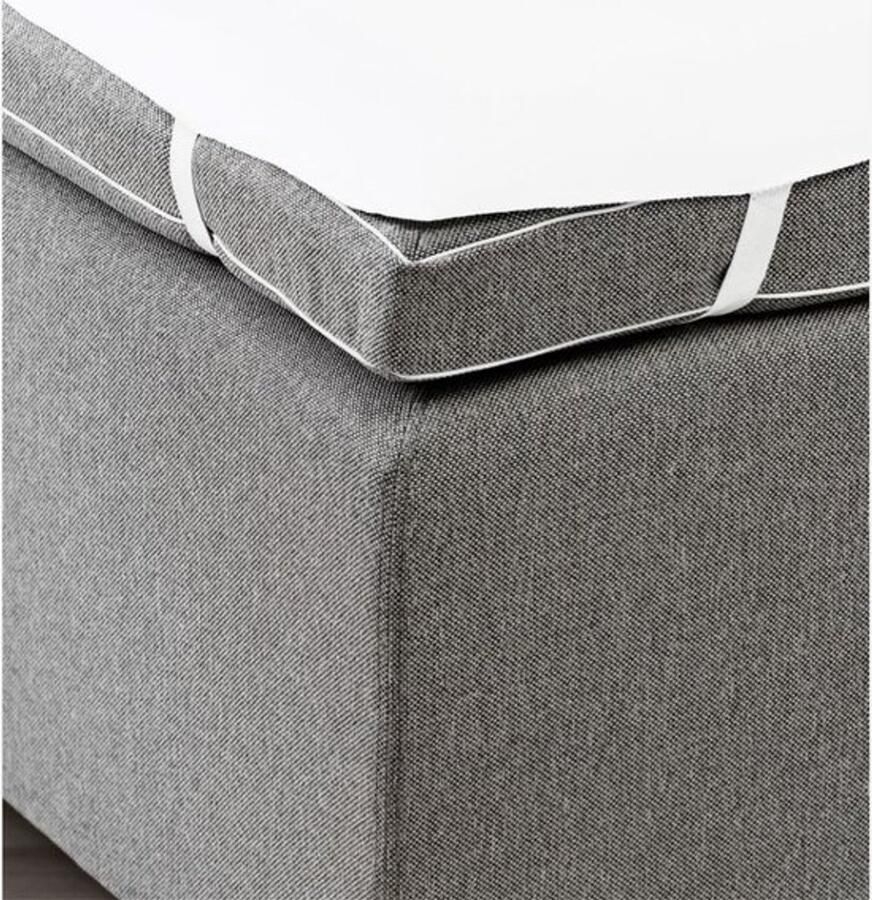 Waterdicht laken voor matras pad en topper met riem bedbeschermer waterdichte matrasbeschermer 90x200 cm