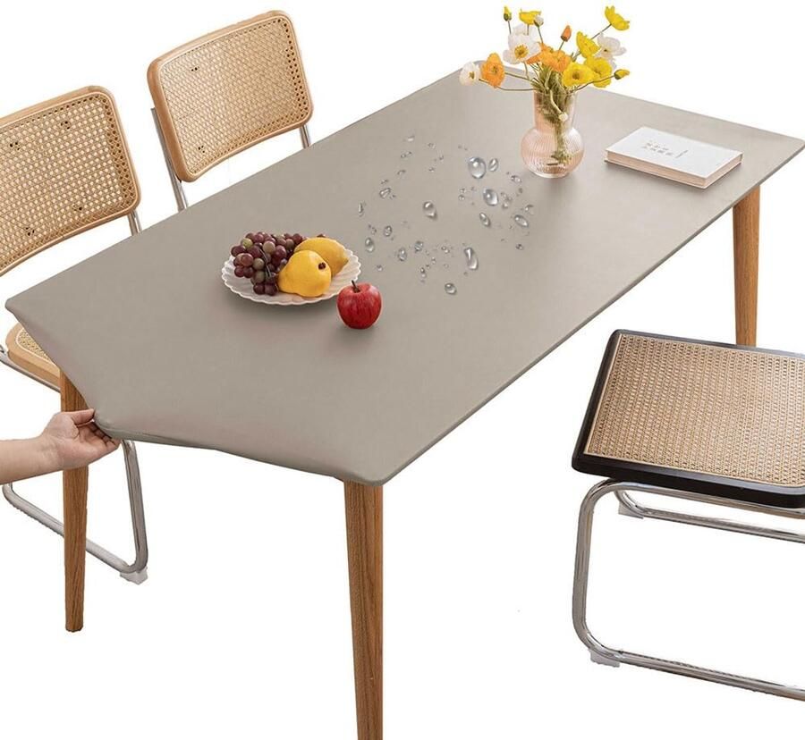 Waterdicht tafelkleed duurzaam en modieus 1 stuk PVC