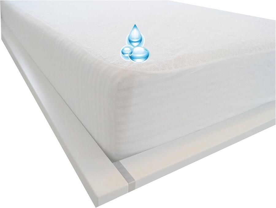 Waterdichte ademende matrasbeschermer 70 x 140 cm 230 g m² katoen Hygiënische bescherming voor je matras