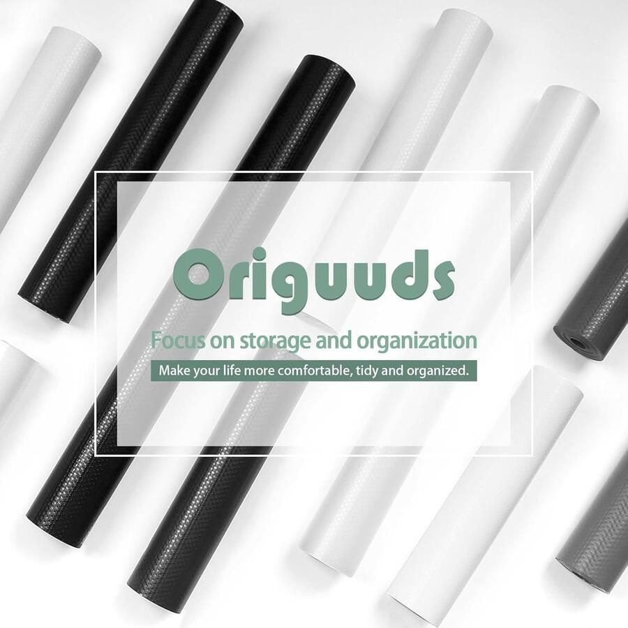 Waterdichte Antislip Lademat voor Keukenkasten en Laden 1 stuk Wit EVA-Materiaal 60cm x 600cm