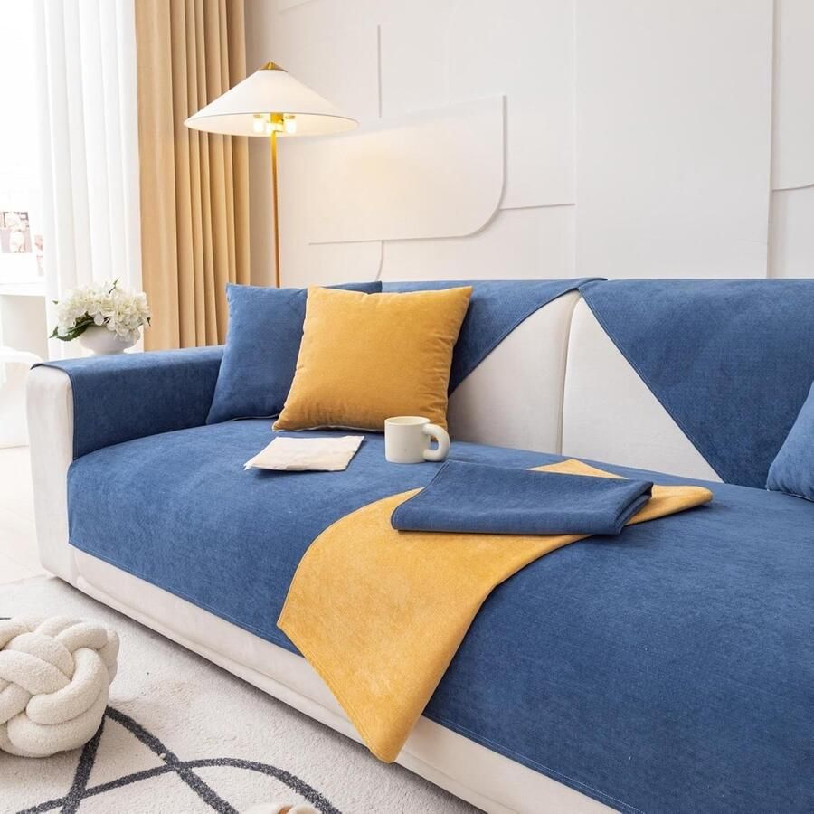 Waterdichte bankhoes voor huisdieren antislip bankbeschermer voor L-vormige hoekbanken