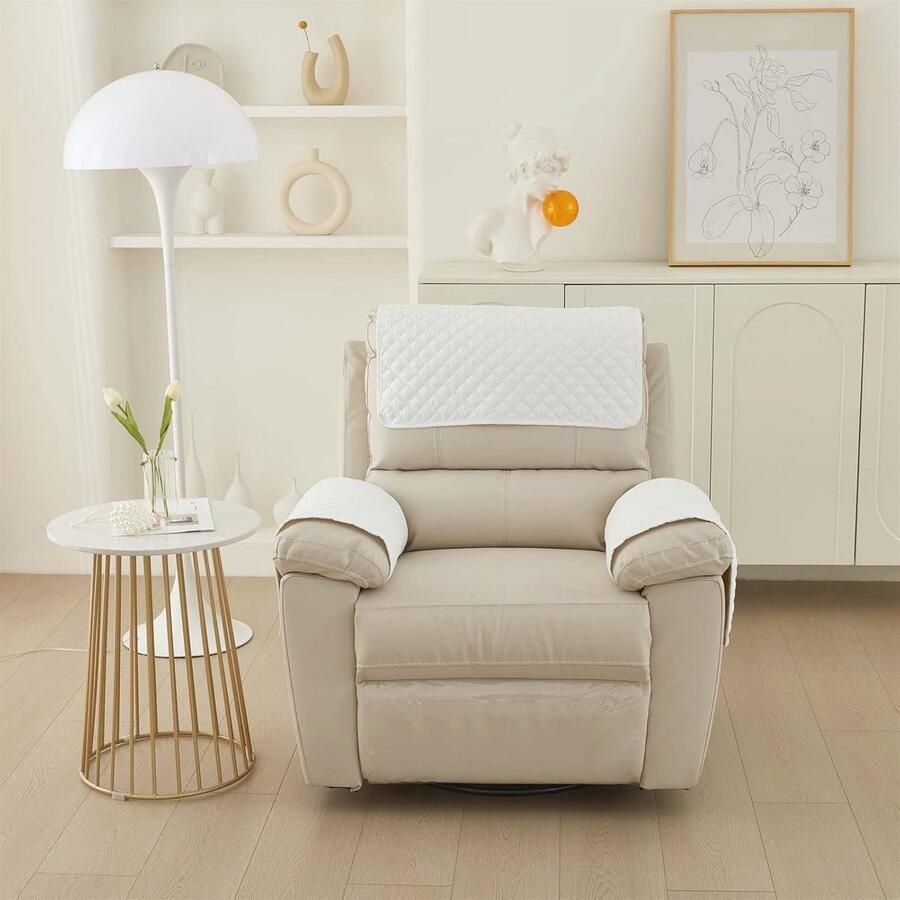 Waterdichte Hoes voor Fauteuil en Armleuningen Antislip Meubelbeschermer voor Huisdieren
