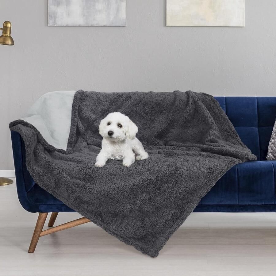Waterdichte hondendeken wasbaar waterdichte liefdesdeken voor seks sprei bedbank gooi bankhoes wasbare fleece sherpa hondenmat dekens voor honden katten 150x120cm