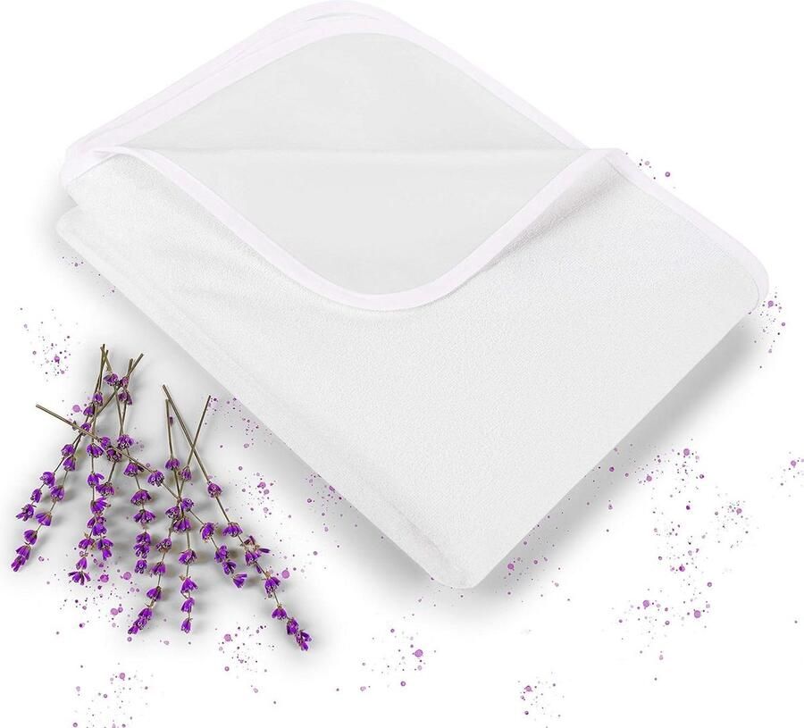 Waterdichte matrasbeschermer 160x200 cm Ademend niet ritselend en geschikt voor alle matrassen