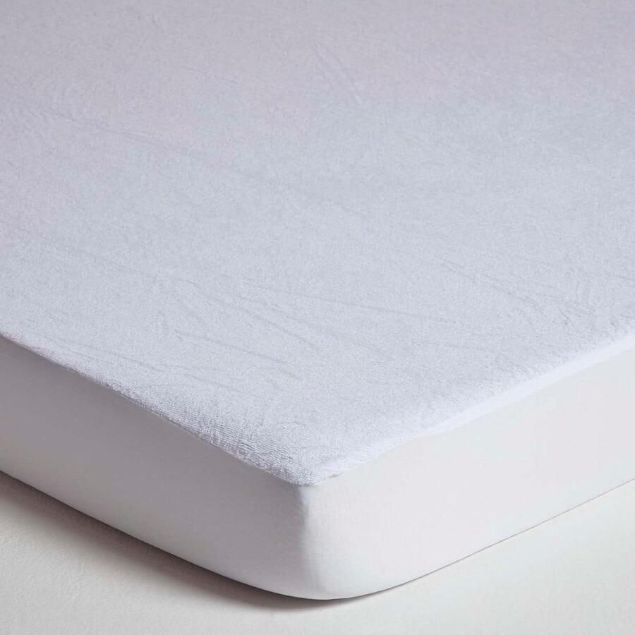 Waterdichte Matrasbeschermer Terry Towelling 100% katoen Anti Allergie Anti Stofmijt Ademend Polyurethaan Backing Max. 30 cm Diepe Matrassen