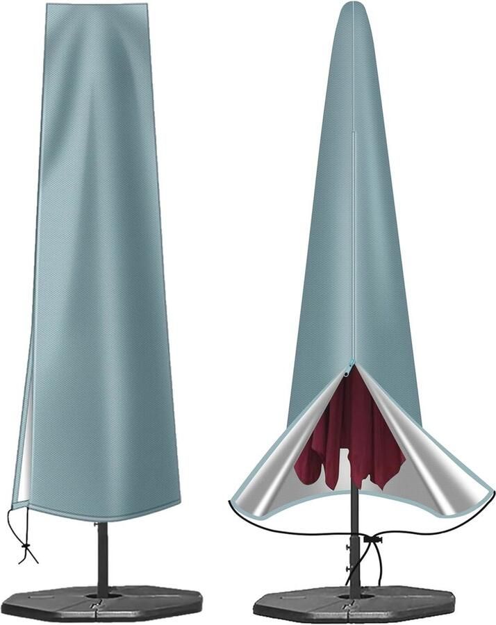 Waterdichte parasolhoes voor grote tuinparaplu's Bescherming tegen UV wind en schimmel voor buitengebruik