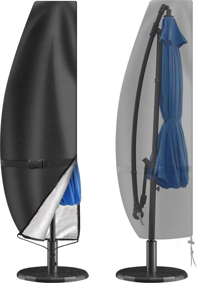 Waterdichte parasolhoes voor tuinparasol Bescherming tegen weer en UV-straling Geschikt voor 3 m parasols