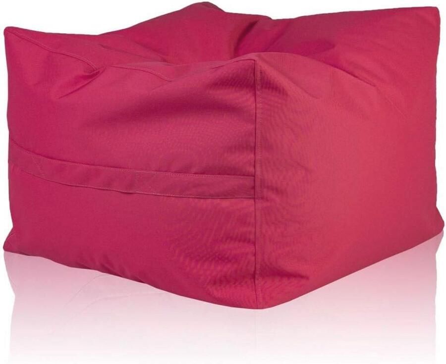 Waterdichte poef van polyester voor buiten veelzijdige zitzak voor terras tuin en zwembad 60 x 45 cm