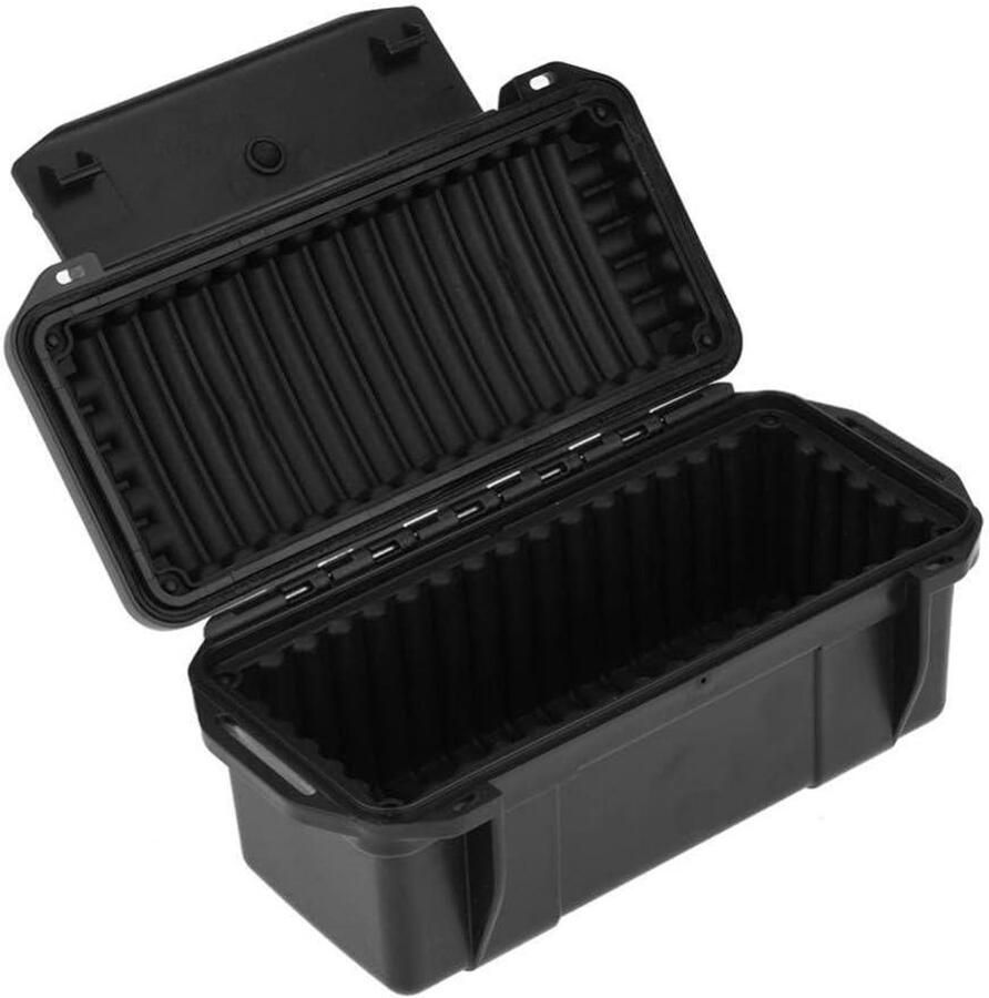 Waterdichte Schokbestendige Doos 200 mm Droge Doos Buiten Plastic Waterdichte Container Outdoor Survival Box Hard Drive Case voor Outdoor Activiteiten en Reizen
