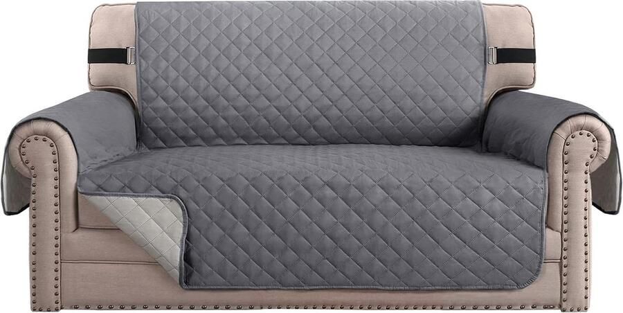 Waterdichte Sofa Hoes voor Sectionele Sofa Grijs Loveseat Couch Covers
