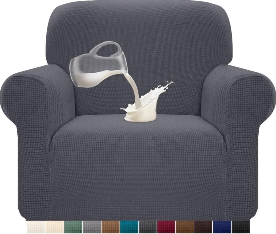 Waterdichte stretch bankhoes 1 stuk spandex jacquard elastische bankhoes met antislipschuim