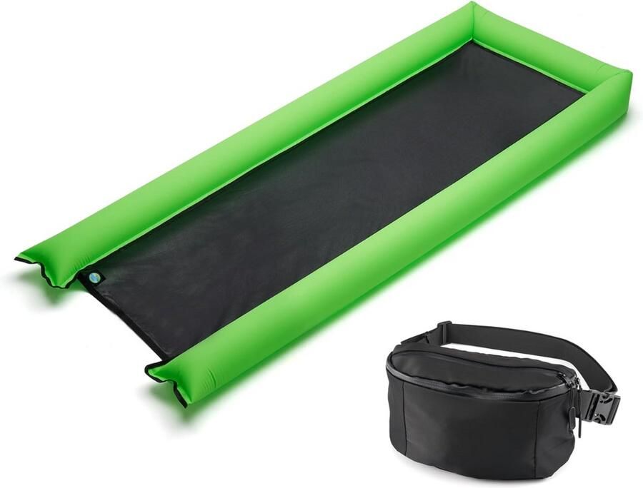 Waterhangmat Water Hangmat Luchtbed Zwembad Luchtmatras Opblaasblaar Zwembad Strand Waterspeelgoed Vakantie Must Have Voor In De Zomer!