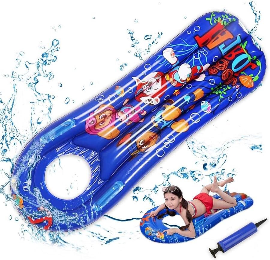 Waterhangmat Water Hangmat Luchtbed Zwembad Luchtmatras Opblaasblaar Zwembad Strand Waterspeelgoed Vakantie Must Have Voor In De Zomer!
