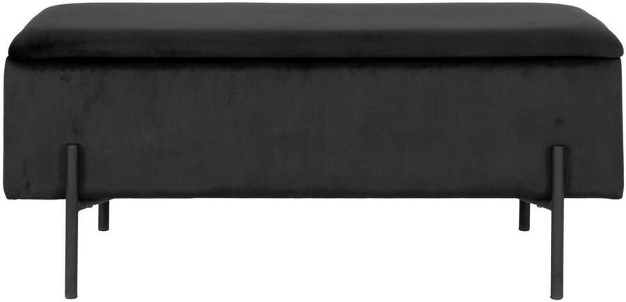 Watford Storage Bench gestoffeerde bank Velvetbank verborgen opslag en zitplaatsen 95 cm x 36 5 cm x 43 cm