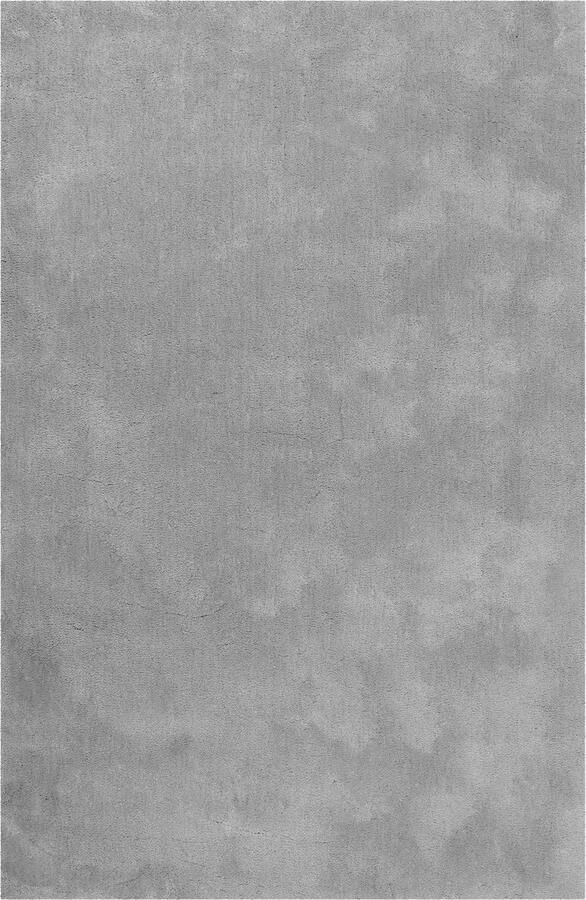 Wecon home Basics Emilia Hoogpolig vloerkleed zilver grijs 130x190