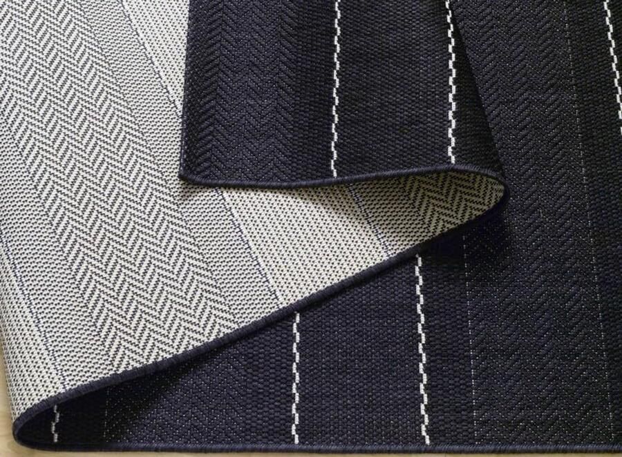 Weerbestendig Modern Vloerkleed 80 x 200 cm voor Binnen en Buiten ideaal voor Balkon Terras Serre Keuken Eetkamer en Woonkamer