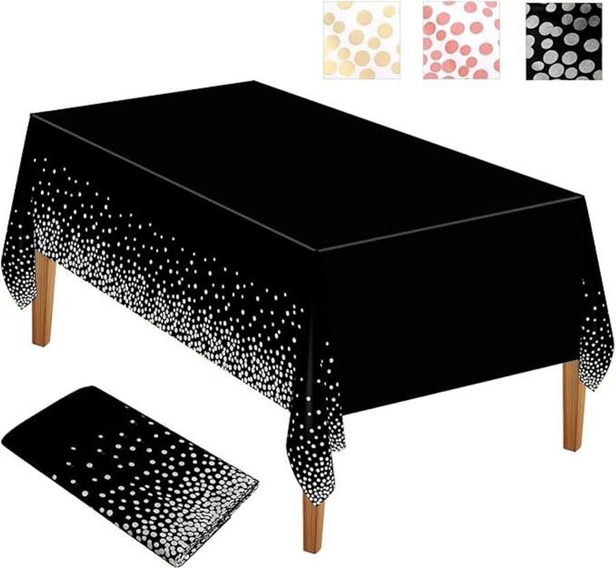 Wegwerp Tafelkleed Water- en Oliebestendig 1 stuk PEVA 137 x 273 cm