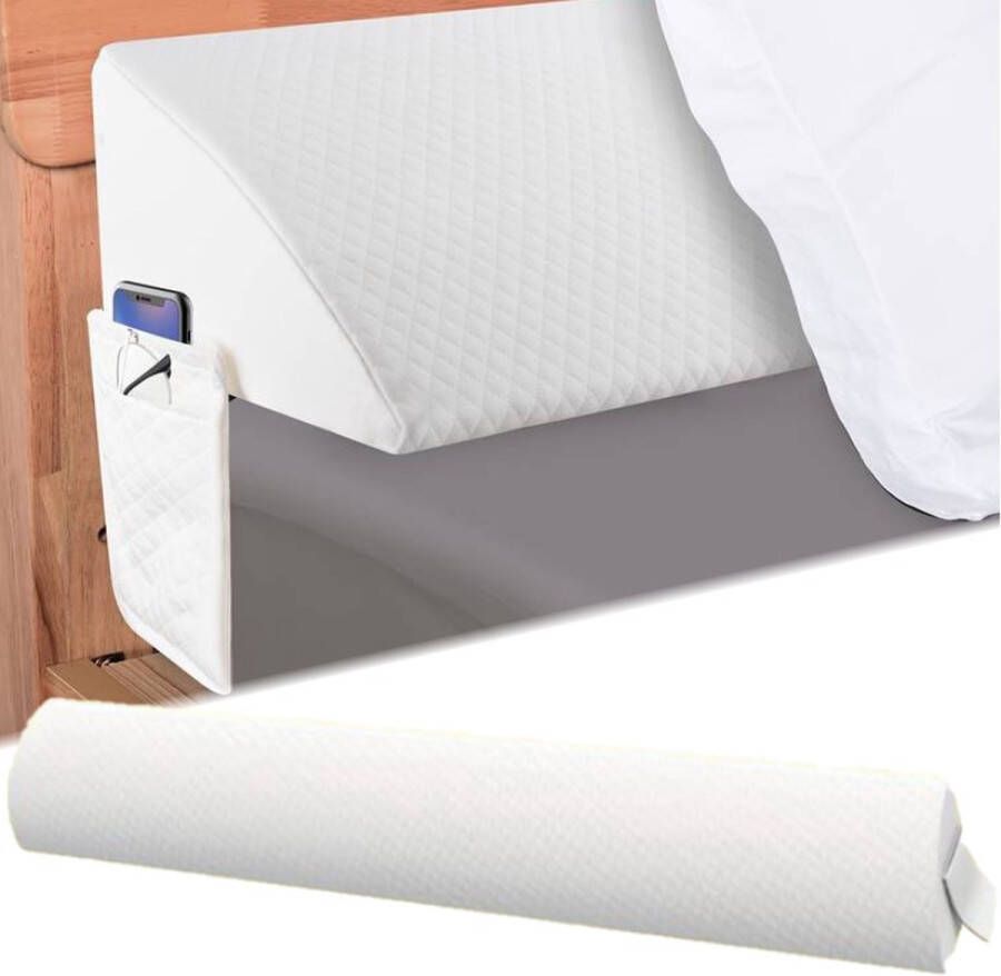 Wigkussen bed Kingsize matrasverhoger hoofdeind hellend kussen Gap Filler Sluit De Kloof Tussen Uw Matras En Hoofdbord - Foto 2