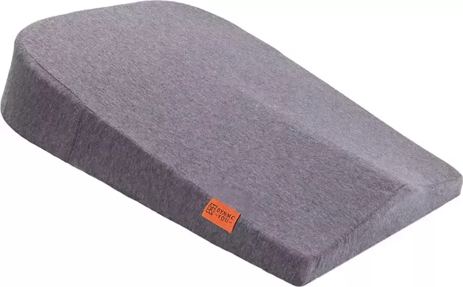 DYNMC you Wigkussen stoel middelhard H3 Test ZEER GOED [ONTWIKKELD MET FYSIOTHERAPEUTEN] Ergonomisch stoelkussen voor bureaustoelen Orthopedisch zitkussen verlicht de rugdruk en verhoogt het zitcomfort grijs - Foto 2